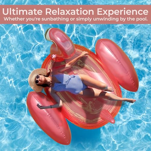 Giant Pink Flamingo Pool Float for Adults & Kids E16874