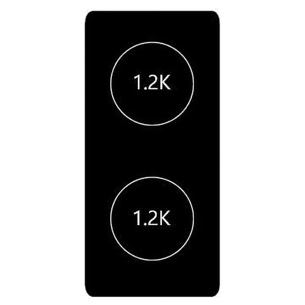 2-Burner Electric Cooktop in Black Z789617