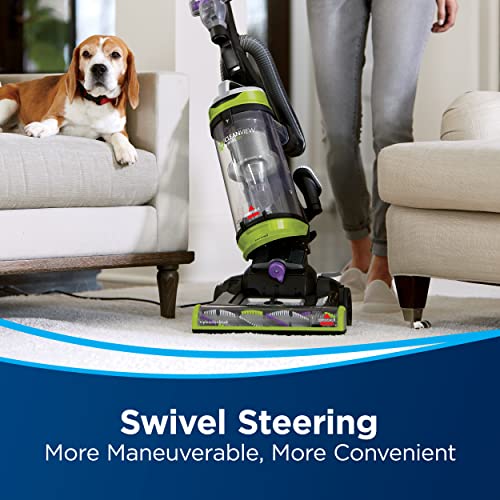 Upright Bagless Vacuum with Swivel Steering and Pet Hair Pick Up F23966