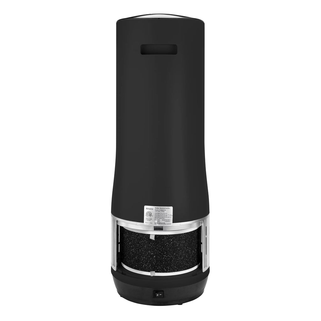 3-in-1 Air Purifier Heater Fan, Black Y39657