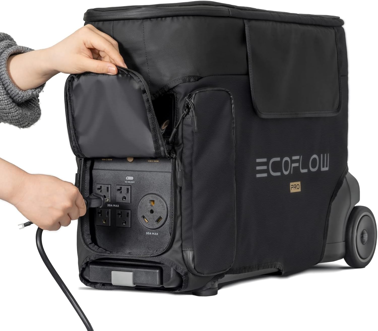 Protective Cover for Portable Power Station, Waterproof & Dustproof J670