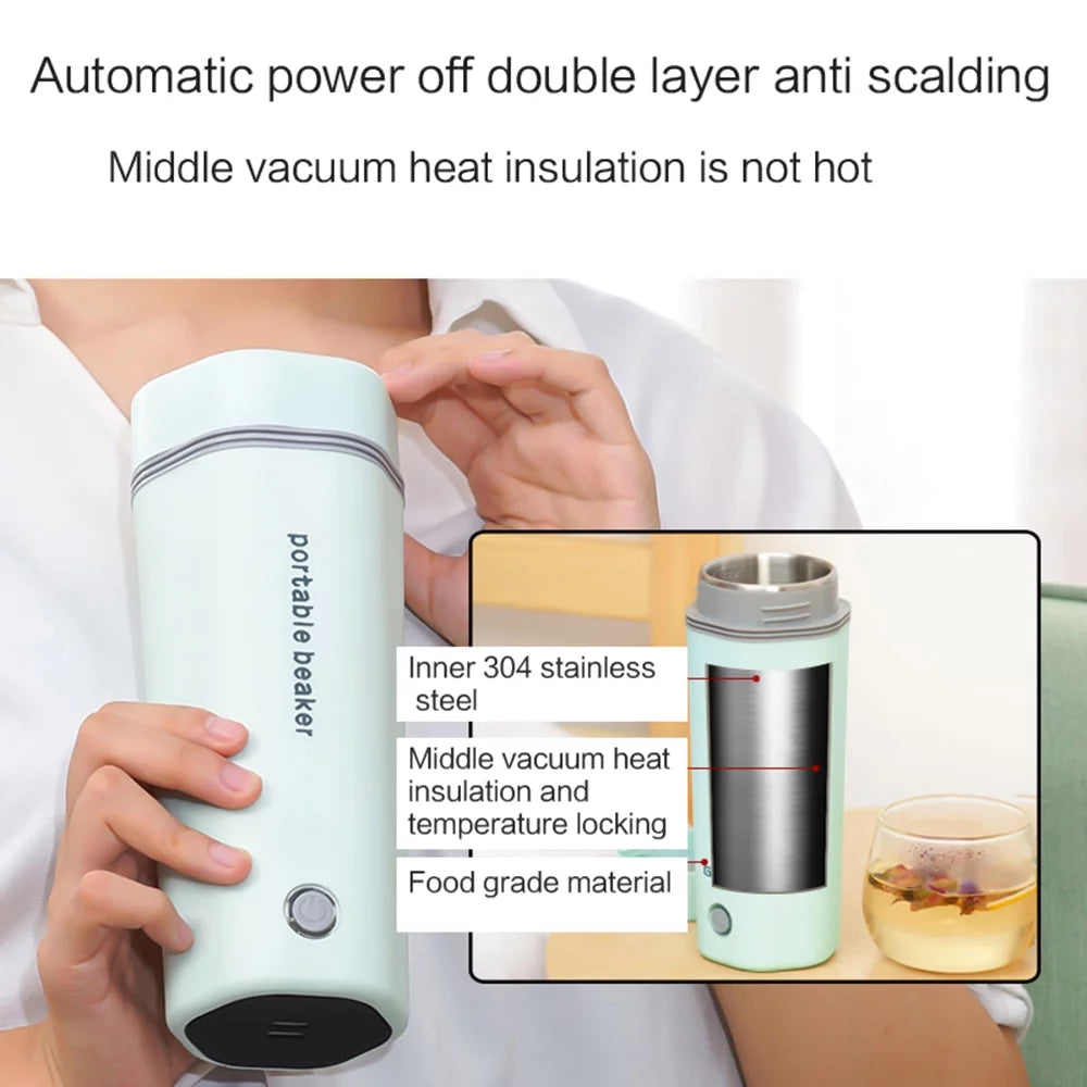 Portable Electric Kettle 350ML Travel Water Boiler K24035