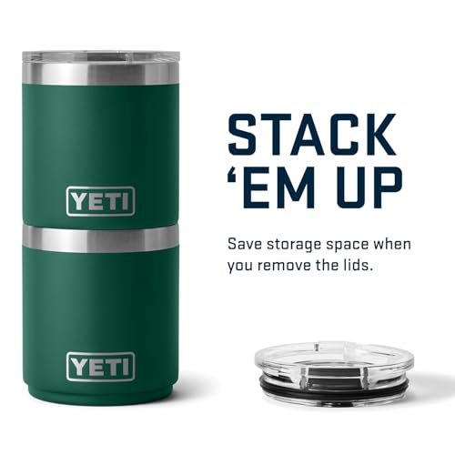 Vacuum Insulated Stainless Steel Stackable Lowball with Lid, 10 oz V4889