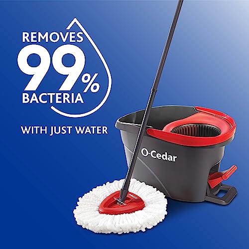 Microfiber Spin Mop and Bucket Cleaning System U86143