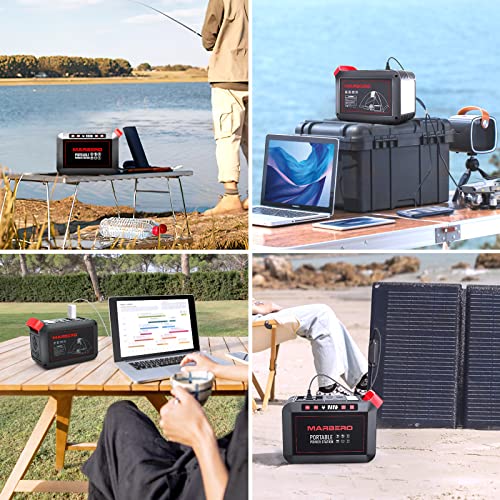 Portable Power Station 88Wh Camping Lithium Battery Solar Generator with AC Outlet S182630