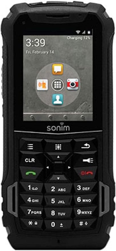 Proprietary OS 4G/LTE Smartphone, GSM Unlocked, Black Q617