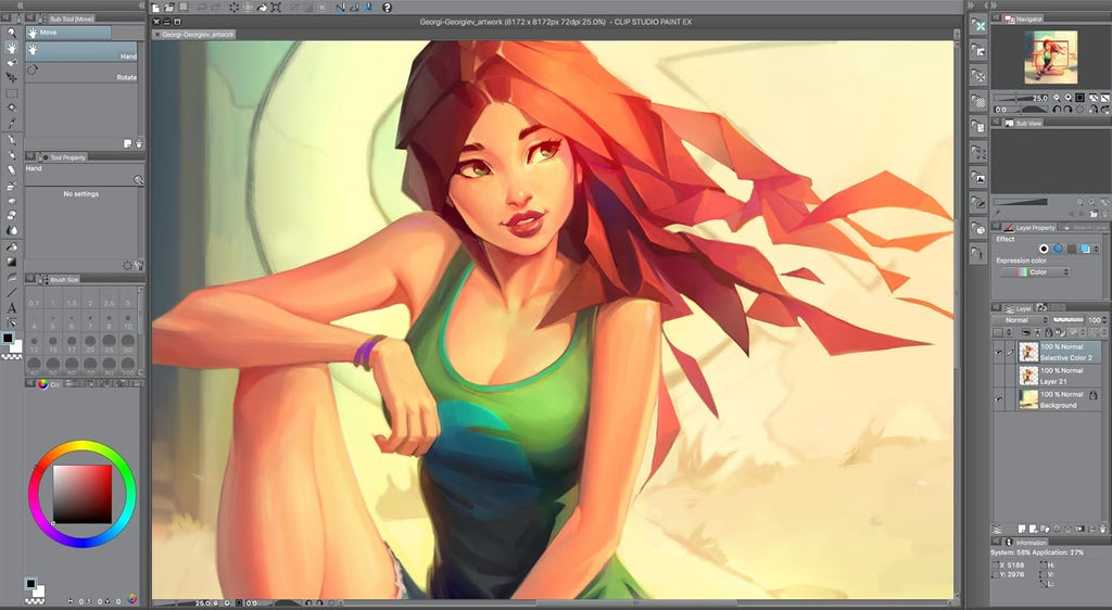 Clip Studio Paint Pro - Perpetual License - Windows & MacOS M524