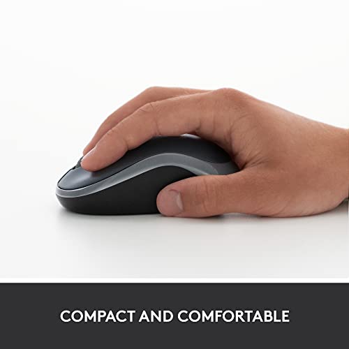 Wireless Mouse, 2.4GHz with USB Receiver, 12-Month Battery Life O87248