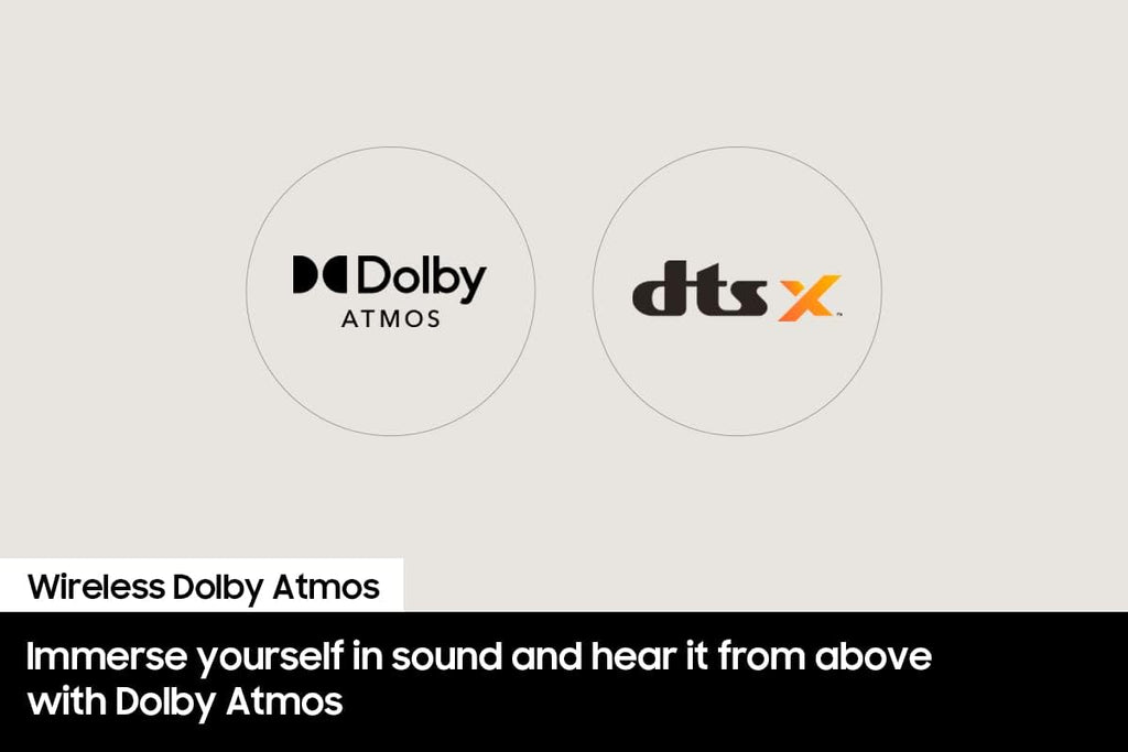 9.1.2ch Soundbar with Wireless Dolby Atmos and Rear Speakers N157644