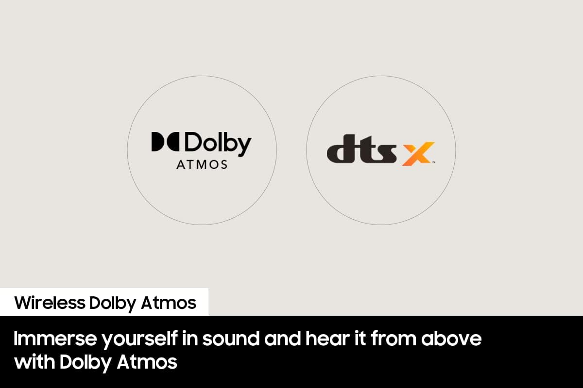 9.1.2ch Soundbar with Wireless Dolby Atmos and Rear Speakers N157644