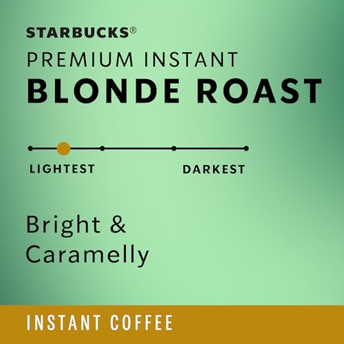Instant Coffee, Blonde Roast, 100% Arabica, 3 Pack H158933