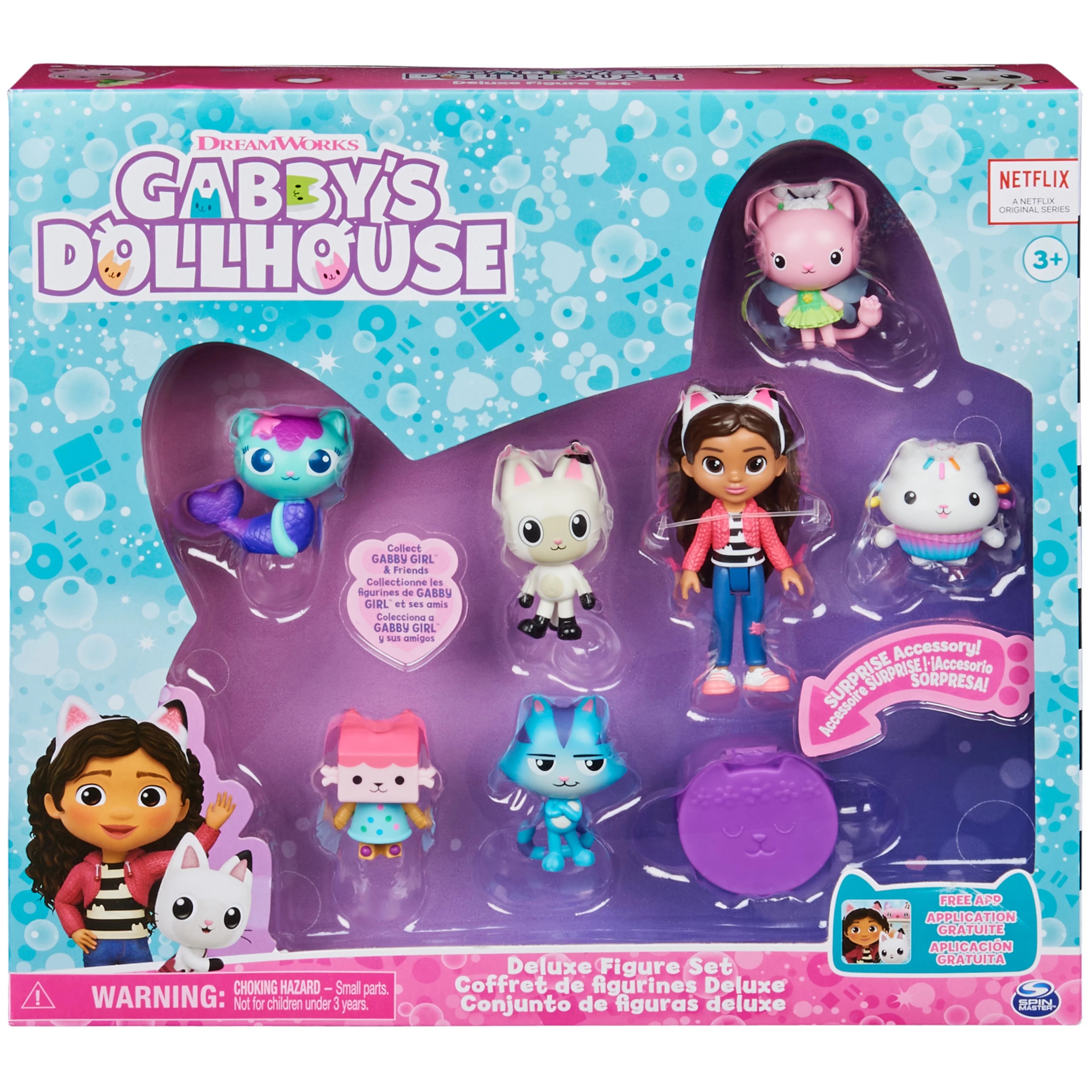 Deluxe Dollhouse Gift Set with 7 Toy Figures E89607