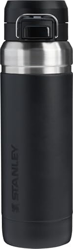Insulated Stainless Steel Water Bottle 36 oz with Push Button Lid A883