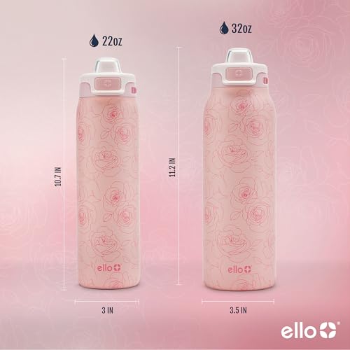 Stainless Steel Water Bottle with Leak Proof Lid, 22oz J59428