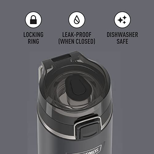 Stainless Steel Water Bottle with Spout, 24 oz, Vacuum Insulated V653