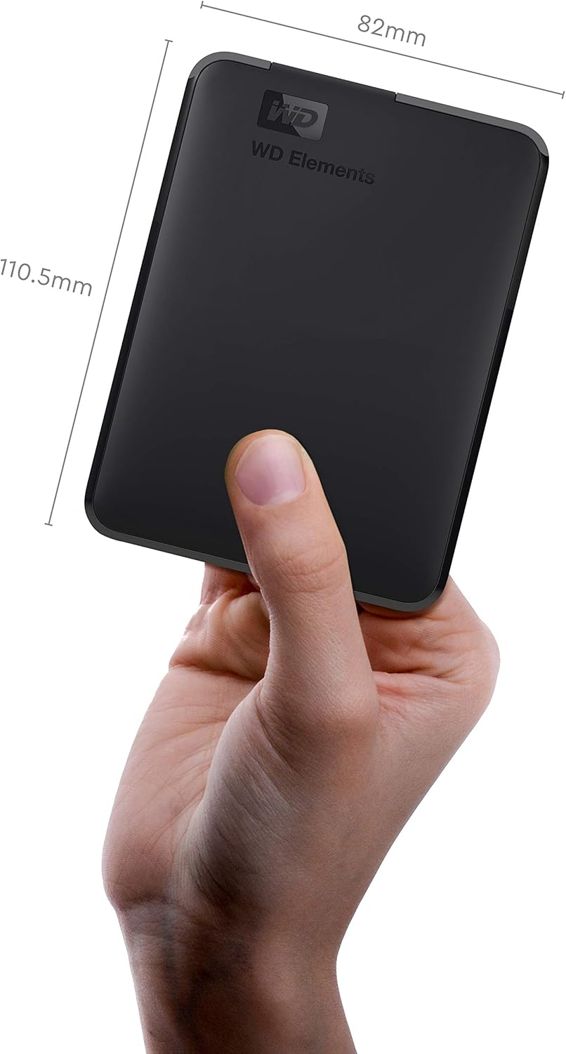 5TB Portable External Hard Drive HDD & 4TB Portable External Hard Drive HDD, USB 3.0 W241519