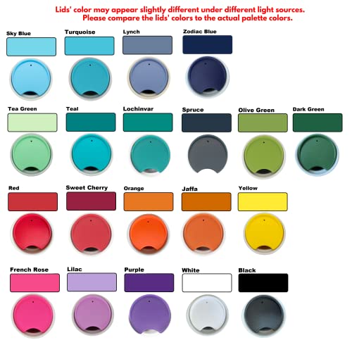 Replacement Lid for Coffee Mug & Tea Cup, Tumbler Lid B733