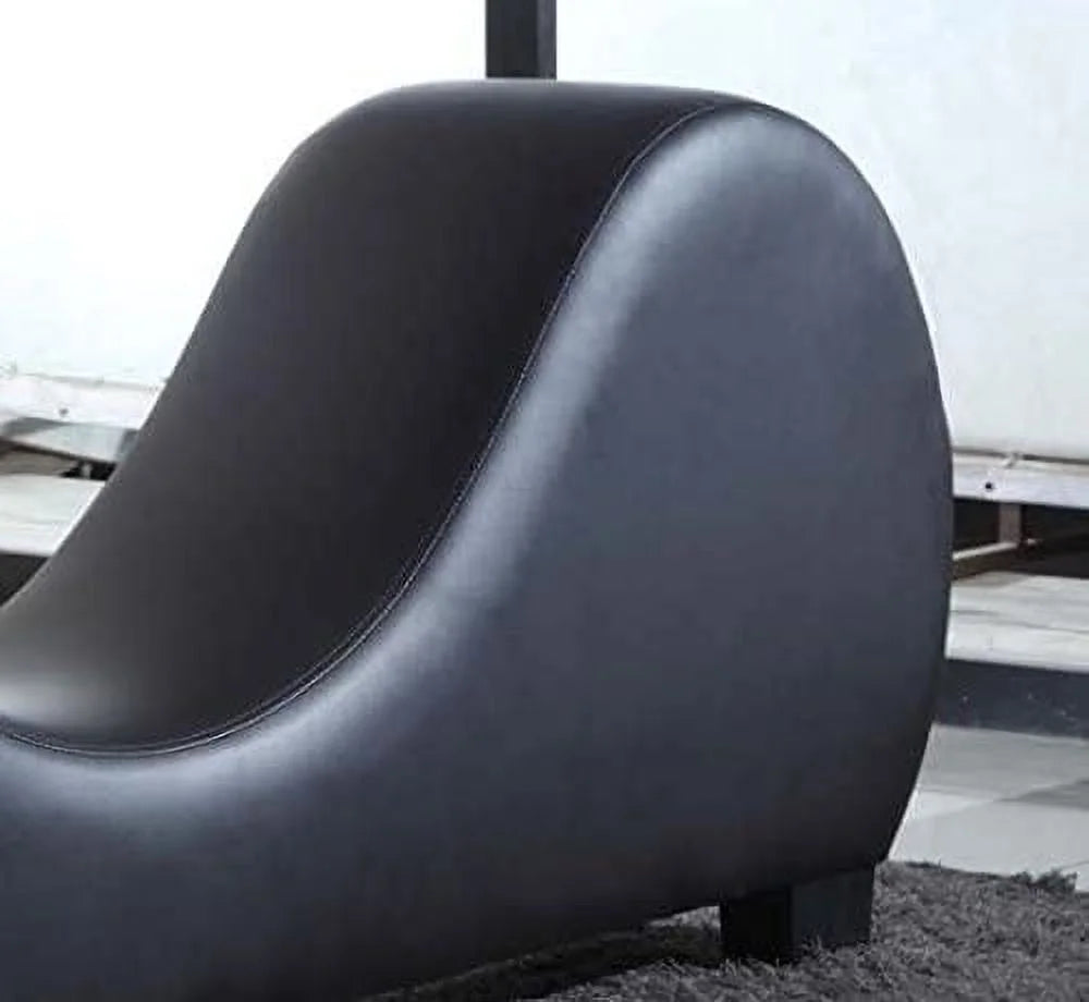 Faux Leather Yoga Stretch Relaxation Chaise P1943