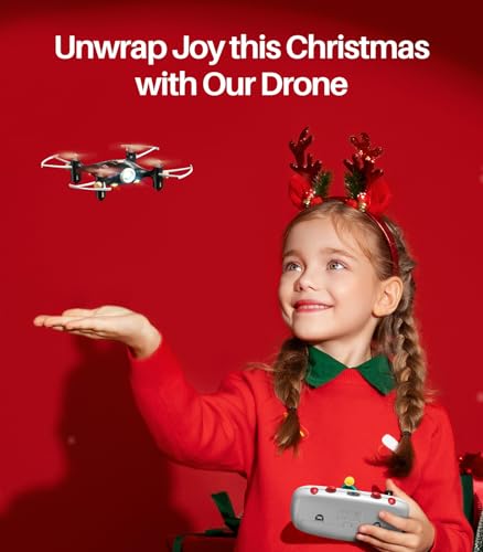 Mini Nano RC Quadcopter Drone for Kids with Altitude Hold and 3D Flips E306446