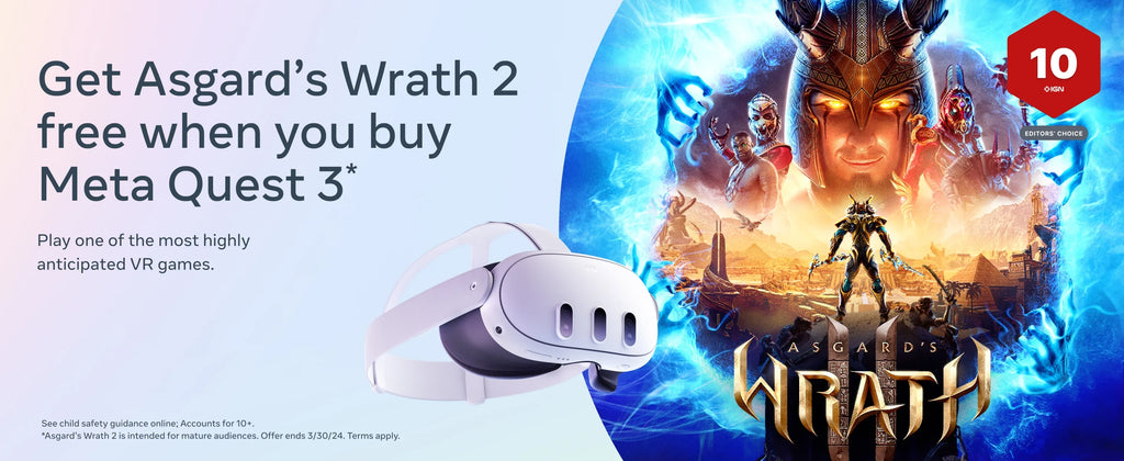128GB Mixed Reality Headset with Asgard's Wrath 2 Bundle U885692