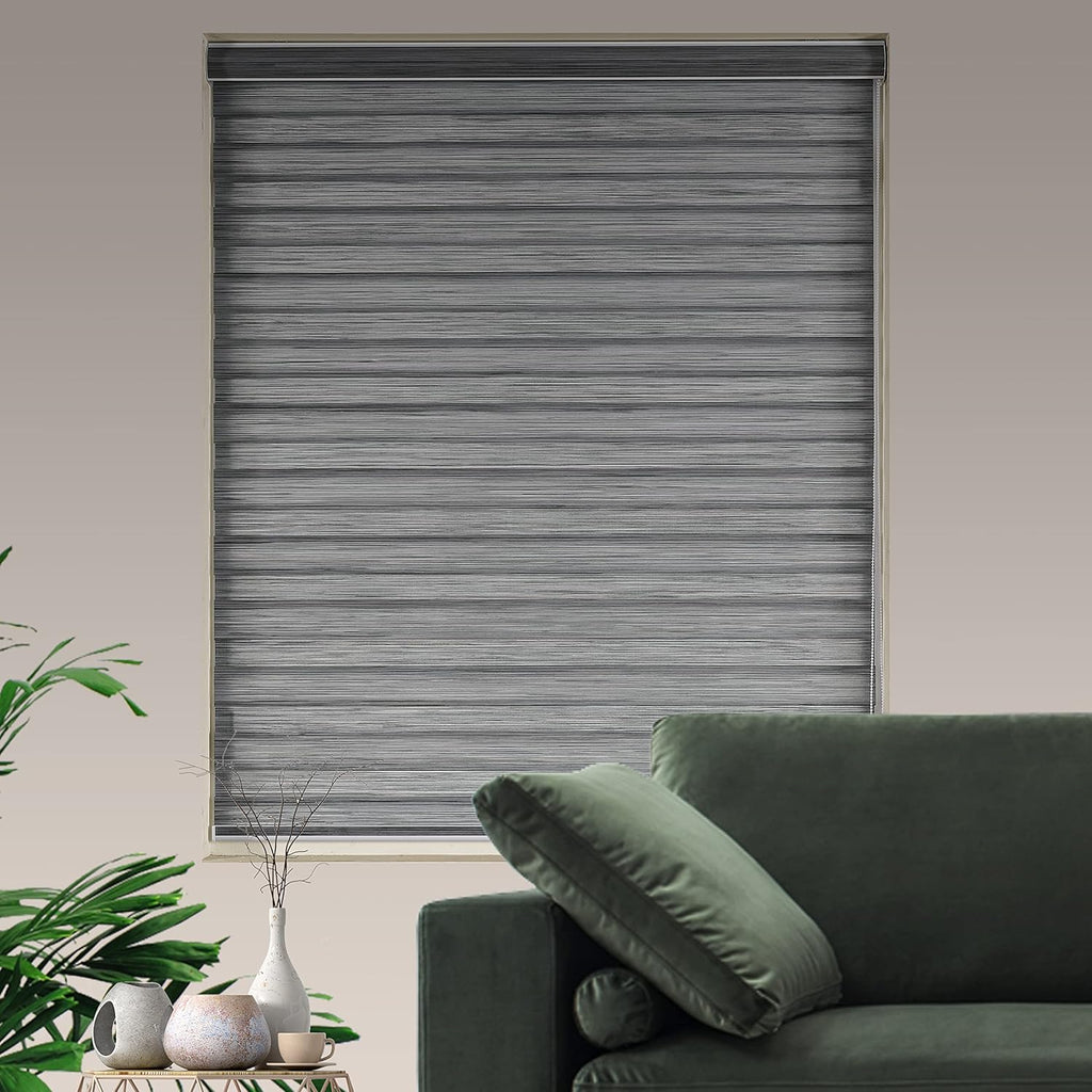 Zebra Window Blinds Dual Layer Day Night Roller Shade E731272