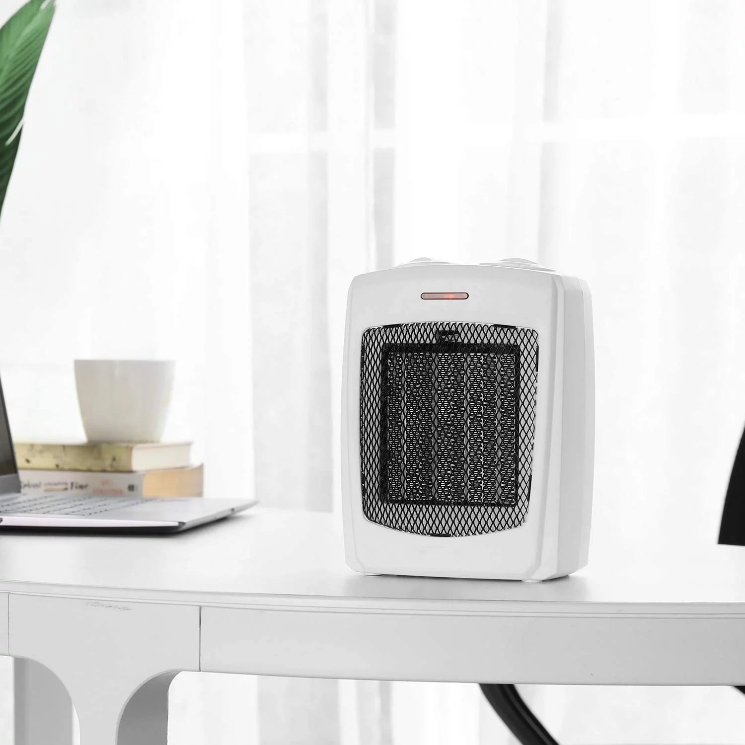 Ceramic Space Heater with Thermostat for Home and Office C1249