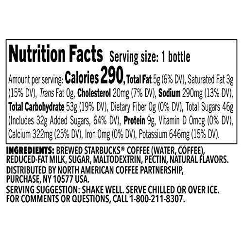 Frappuccino Coffee Drink, 13.7 fl oz Bottles (12 Pack) F8184
