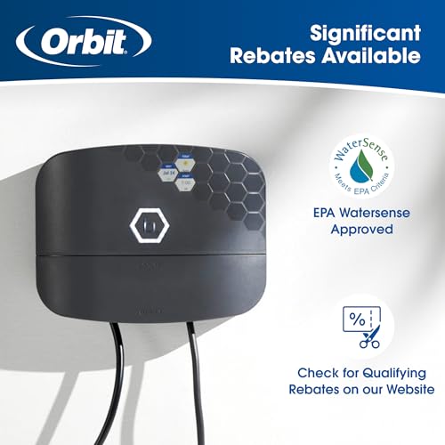 8-Zone Smart Sprinkler Controller Indoor/Outdoor X993