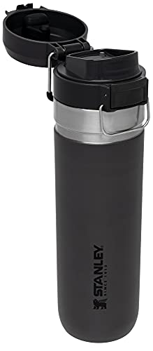 Insulated Stainless Steel Water Bottle 36 oz with Push Button Lid A883