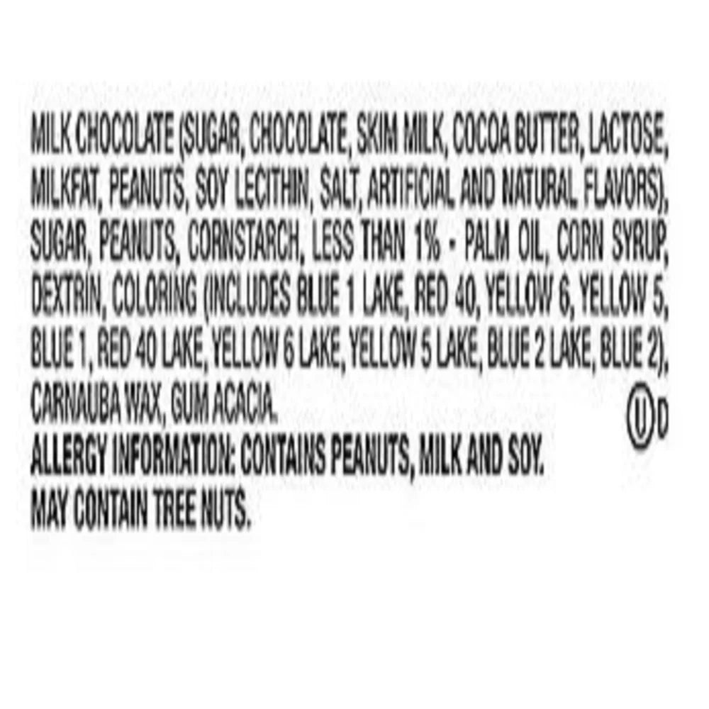 Peanut Milk Chocolate Candy Bulk Jar (62 oz.) B217