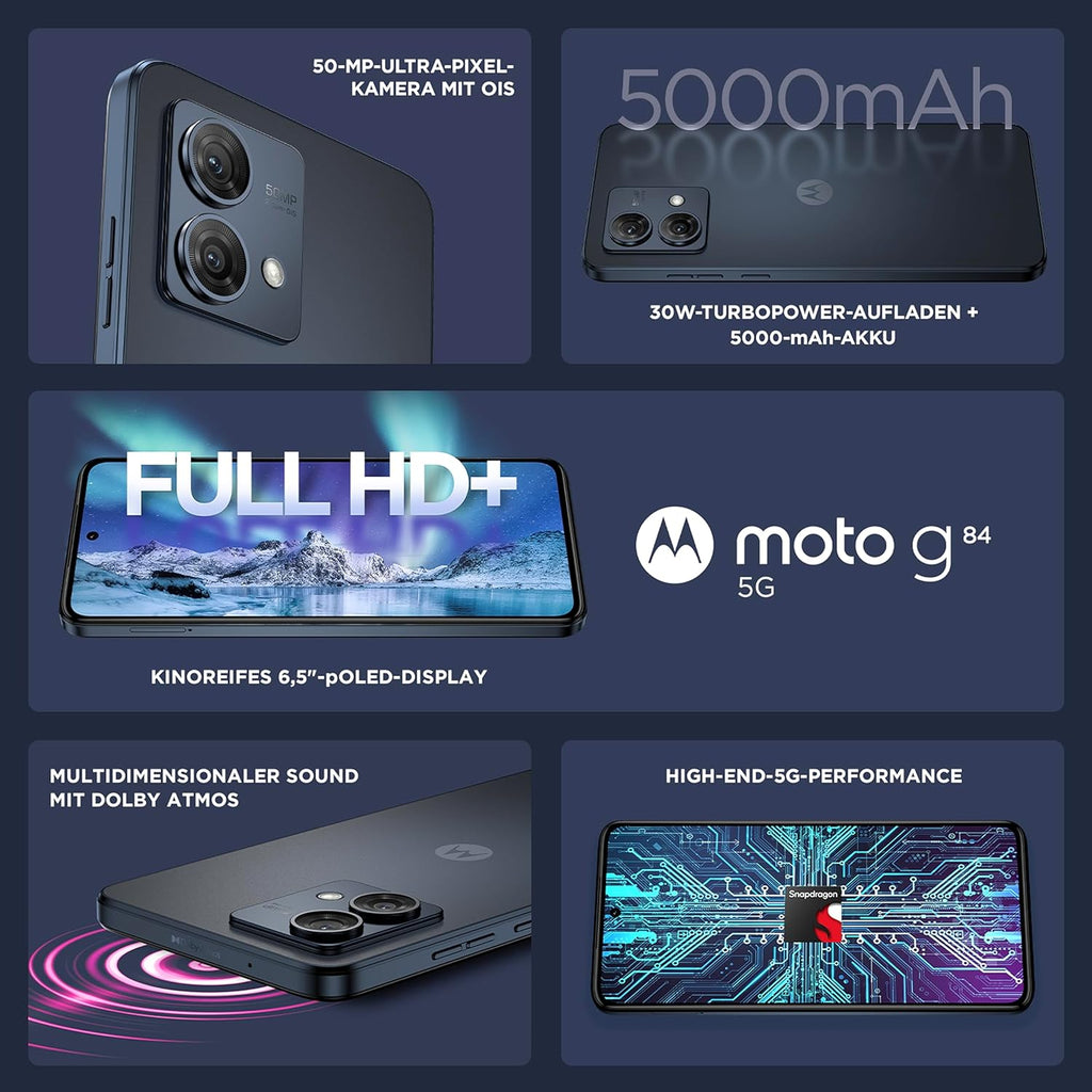 Midnight Blue 5G Smartphone 256GB 12GB RAM Dual SIM X4300