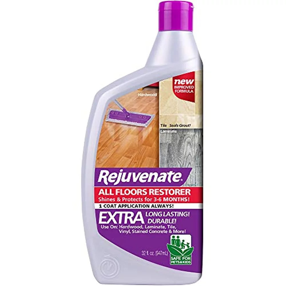 All Floors Restorer and Polish, Fills Scratches, No Sanding Required (32 oz) C3626