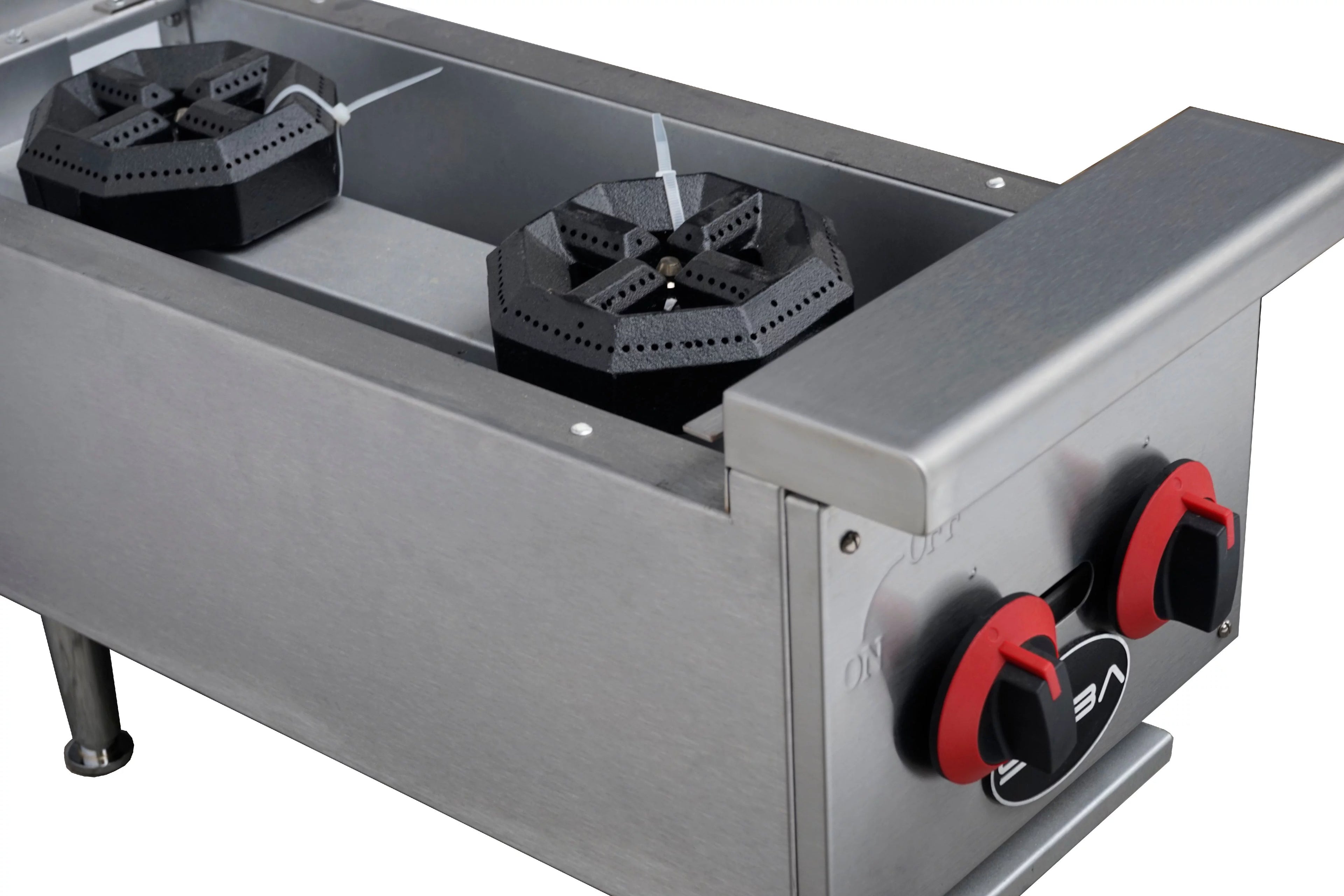 2 Burner Commercial Stainless Steel Hot Plate T2889