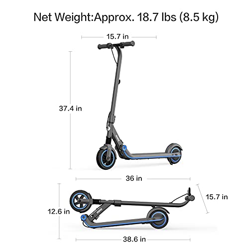 Electric Scooter for Kids 6-14, Adjustable Handlebar, Up to 132 lbs U579989