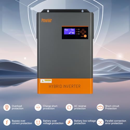 Off Grid Solar Inverter 5000W 48V Pure Sine Wave Charger E56042