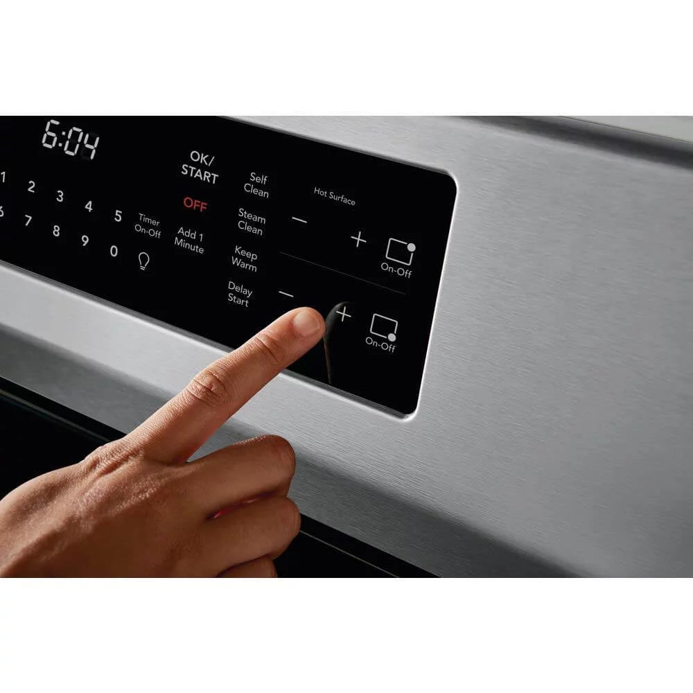 30 Inch Induction Range with Air Fry and Steam Cleaning M859