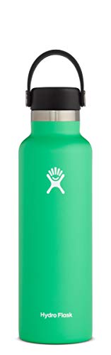 Portable Hydro Flask Standard Mouth Bottle with Flex Cap, Stainless Steel
