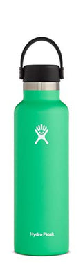 Portable Hydro Flask Standard Mouth Bottle with Flex Cap, Stainless Steel