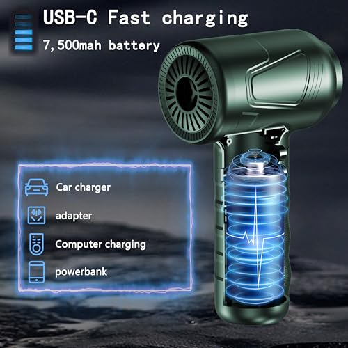 Cordless Air Duster for Cleaning Keyboard PC X6990