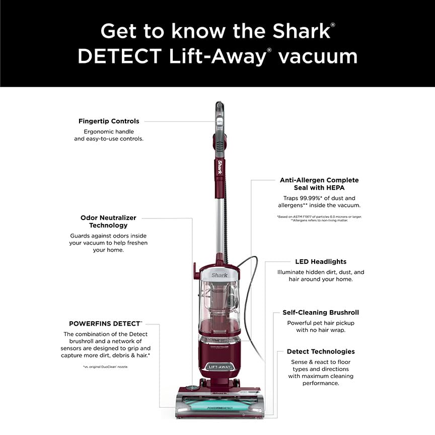 Upright Vacuum Cleaner for Home, Bagless, HEPA Filter Q241