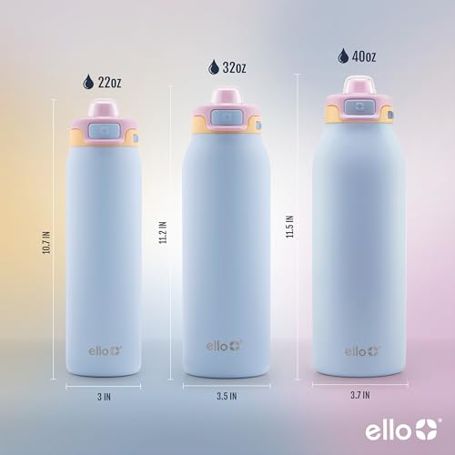 Stainless Steel Water Bottle with Leak Proof Lid, 22oz J59428