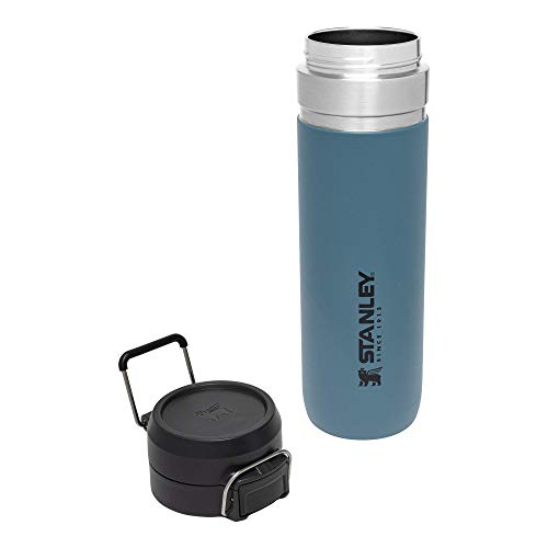 Insulated Stainless Steel Water Bottle 36 oz with Push Button Lid A883