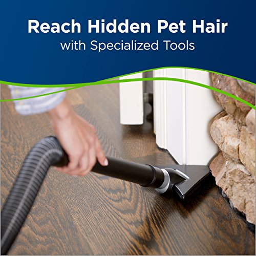 Upright Bagless Vacuum with Swivel Steering and Pet Hair Pick Up F23966