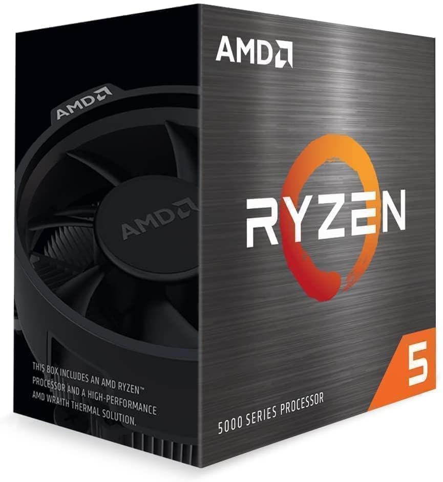 Ryzen 5 5500 6-Core 12-Thread Desktop Processor with Cooler W92146