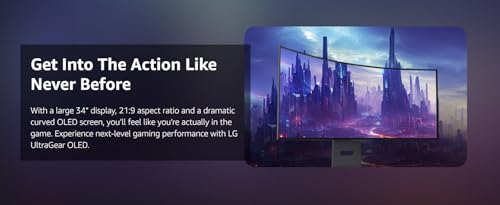 34 Inch Curved OLED Gaming Monitor A127