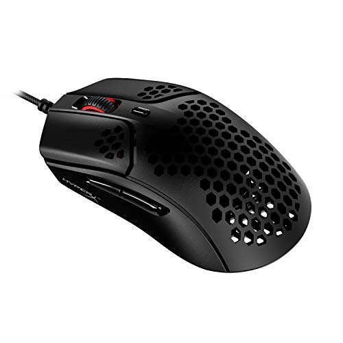 Gaming Mouse - Ultra-Lightweight, 59g, Honeycomb Shell, Black/Red U4751