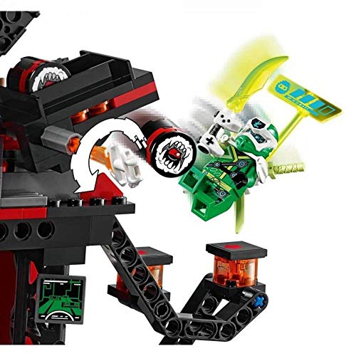 Ninja Temple Building Kit with 810 Pieces P1521
