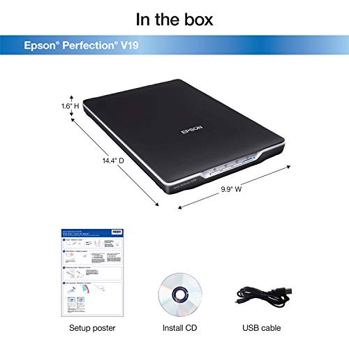 Color Photo and Document Flatbed Scanner with 4800 dpi Optical Resolution C662