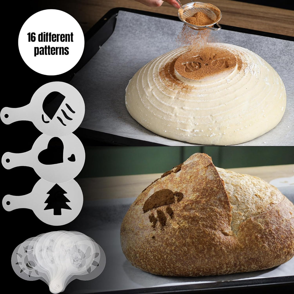 Sourdough Proofing Basket - Round 9 Inch Bread Baking Tool C8648