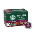 Starbucks Dark Roast K-Cup Coffee Pods — Italian Roast for Keurig Brewers — 1 box (10 pods)